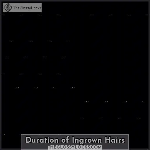 Duration of Ingrown Hairs