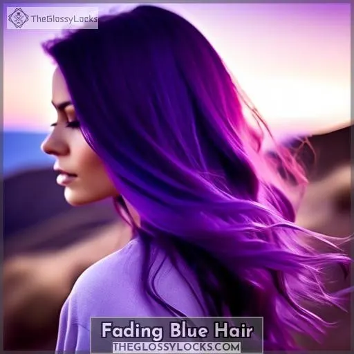 Fading Blue Hair