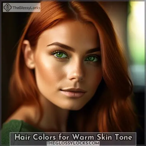 Hair Colors for Warm Skin Tone