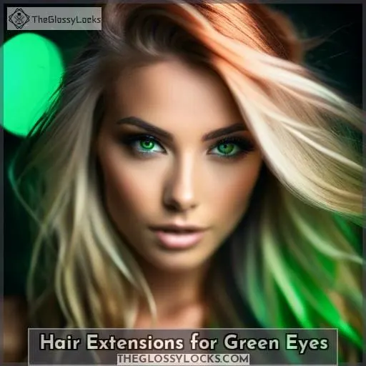 Hair Extensions for Green Eyes