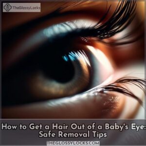 how to get a hair out of a babys eye