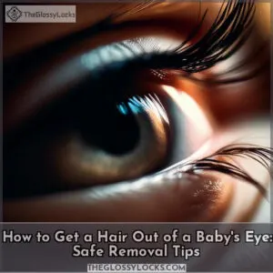 how to get a hair out of a babys eye