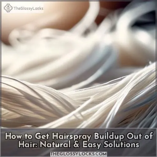 how to get hairspray buildup out of hair