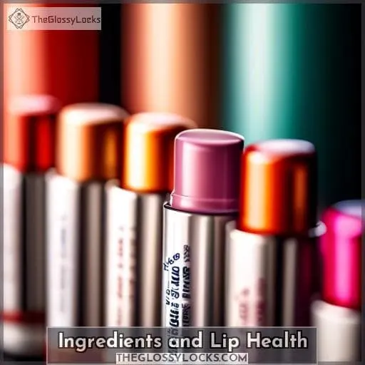 Ingredients and Lip Health