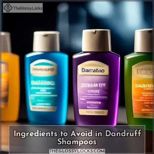 Ingredients to Avoid in Dandruff Shampoos