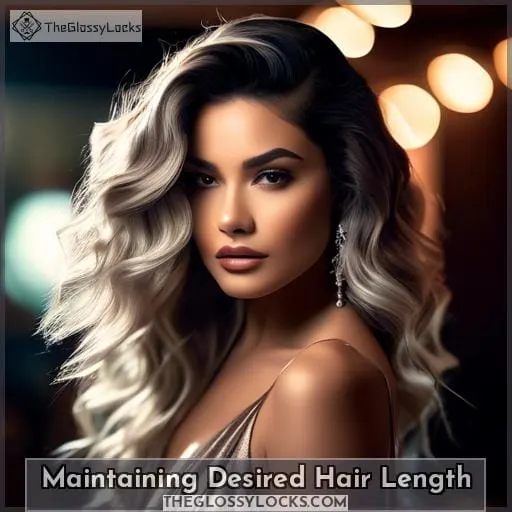 Maintaining Desired Hair Length