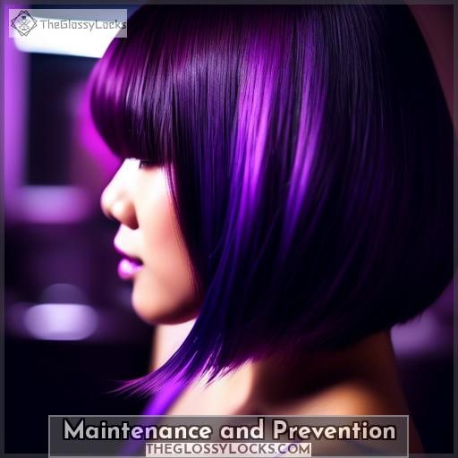 Maintenance and Prevention