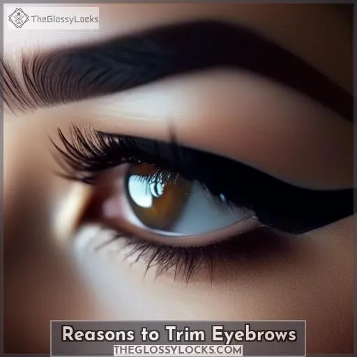 Reasons to Trim Eyebrows