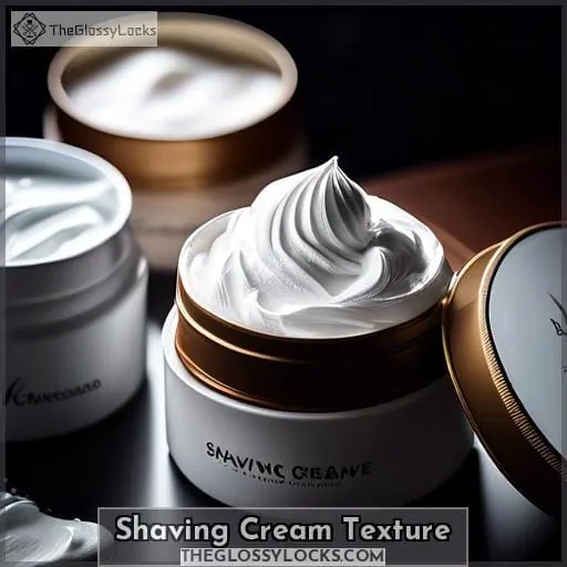 Shaving Cream Texture