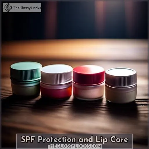 SPF Protection and Lip Care