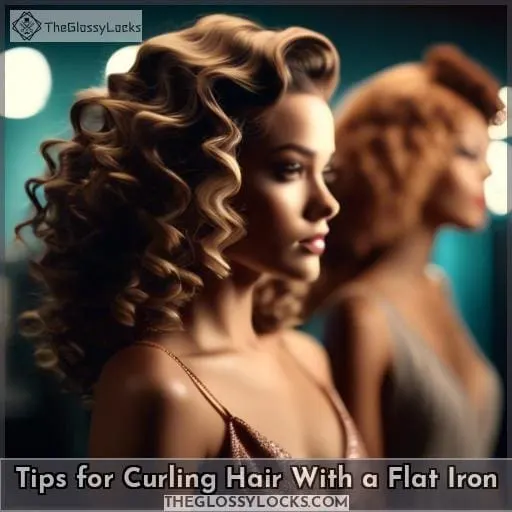 Tips for Curling Hair With a Flat Iron