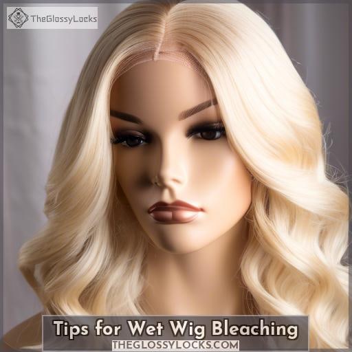 Tips for Wet Wig Bleaching Tips for Wet Wig Bleaching
