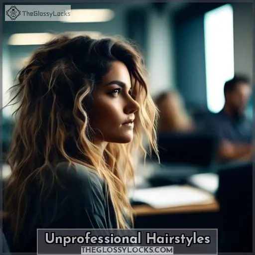 Unprofessional Hairstyles