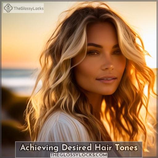 Achieving Desired Hair Tones
