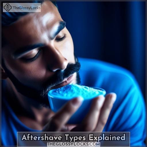 Aftershave Types Explained