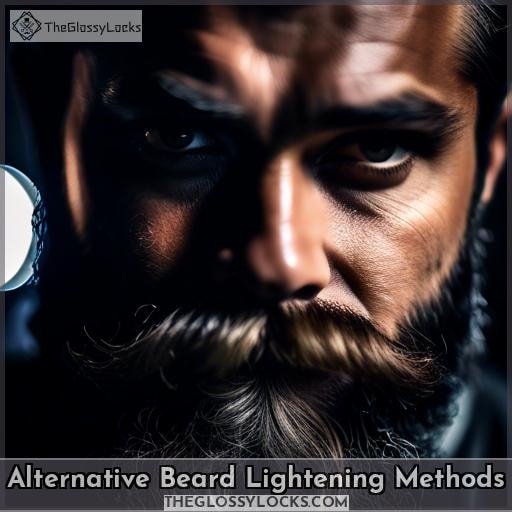 Alternative Beard Lightening Methods