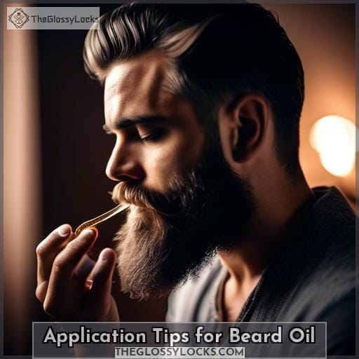 Application Tips for Beard Oil