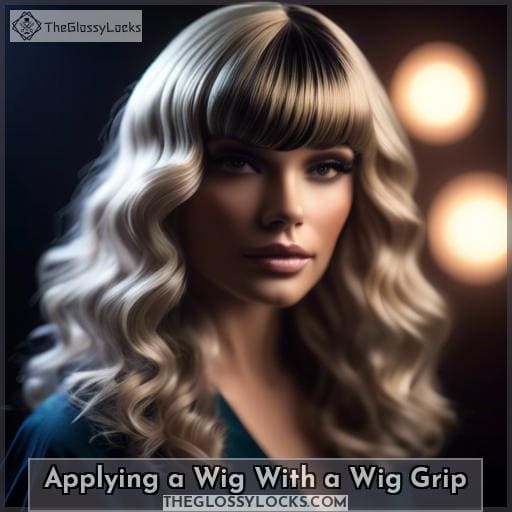 Applying a Wig With a Wig Grip