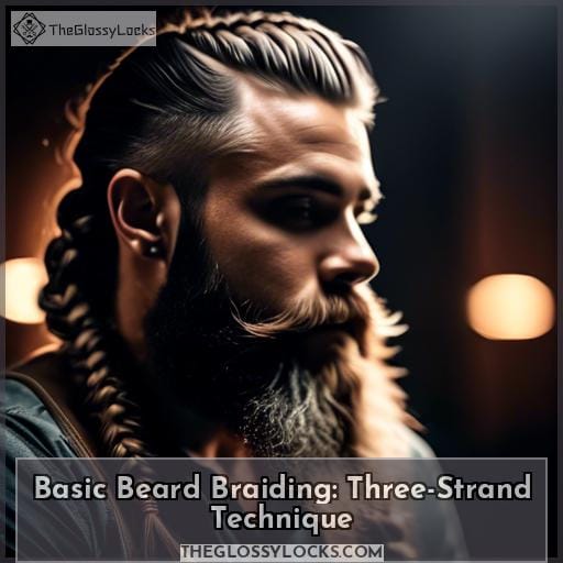 Basic Beard Braiding: Three-Strand Technique