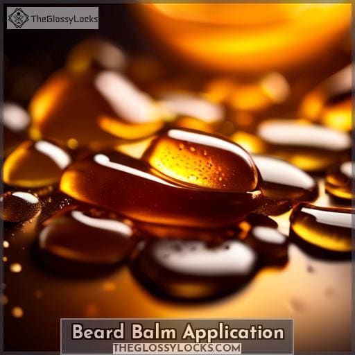 Beard Balm Application
