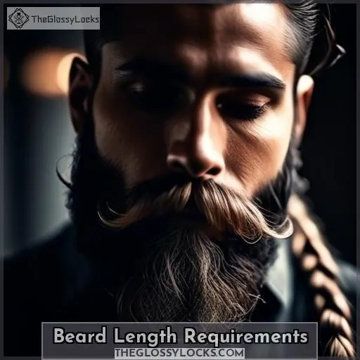 Beard Length Requirements