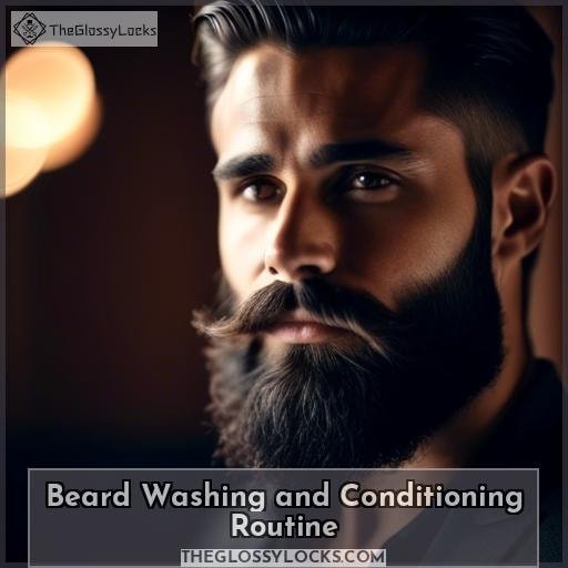 Beard Washing and Conditioning Routine