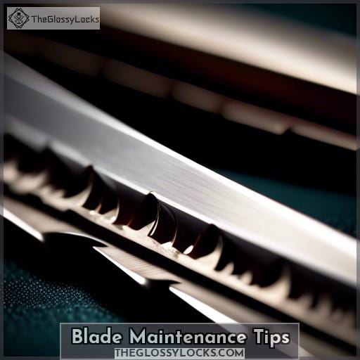 Blade Maintenance Tips