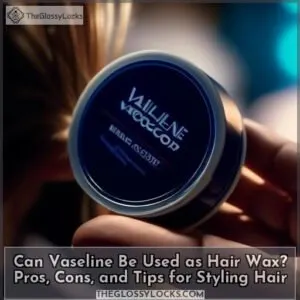 can vaseline be used as hair wax