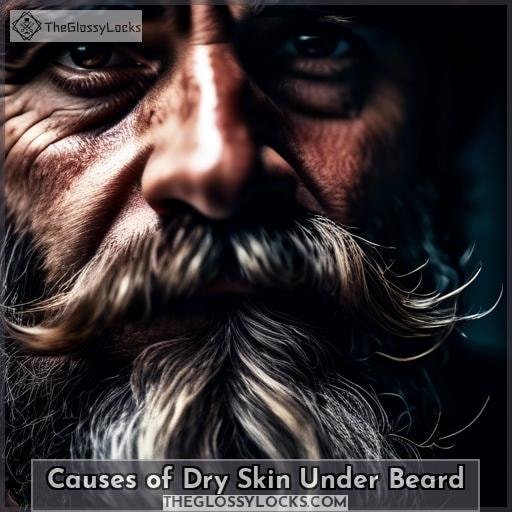 Causes of Dry Skin Under Beard