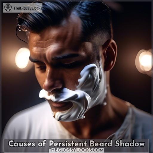 Causes of Persistent Beard Shadow