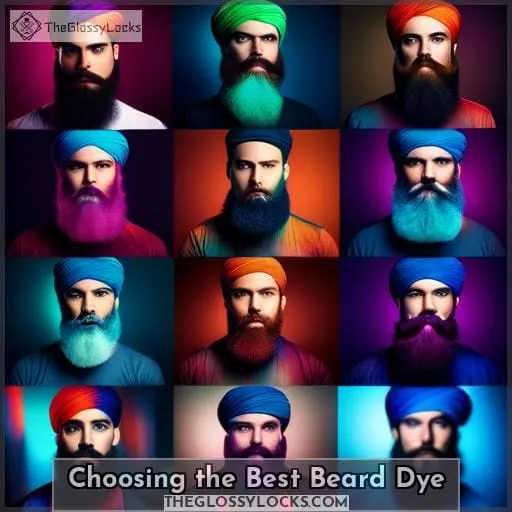 Choosing the Best Beard Dye