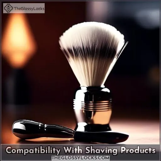 Compatibility With Shaving Products