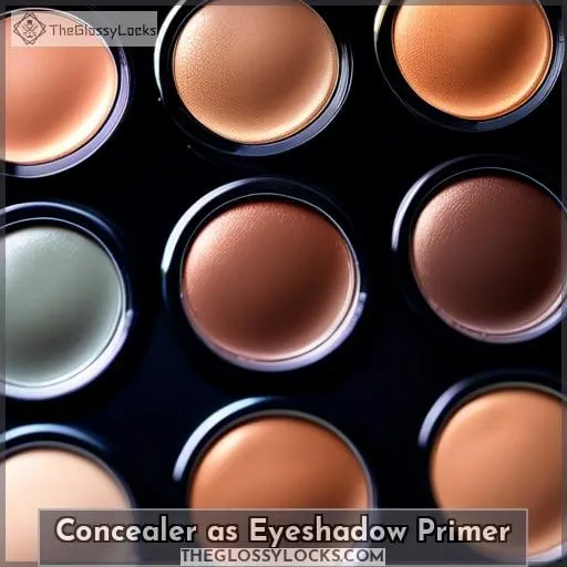 Concealer as Eyeshadow Primer