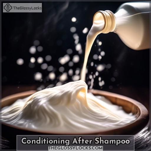 Conditioning After Shampoo
