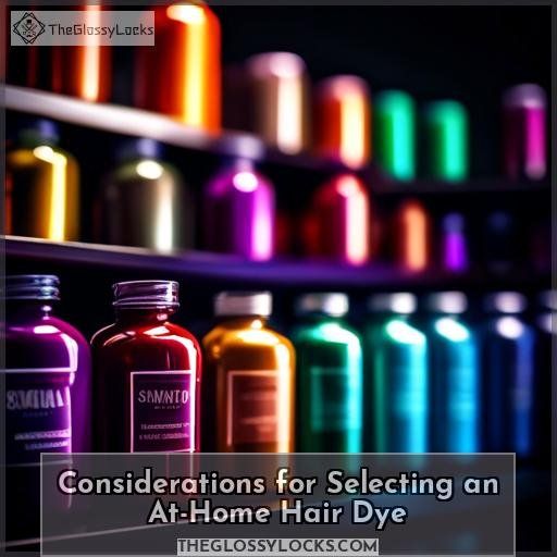 Considerations for Selecting an At-Home Hair Dye