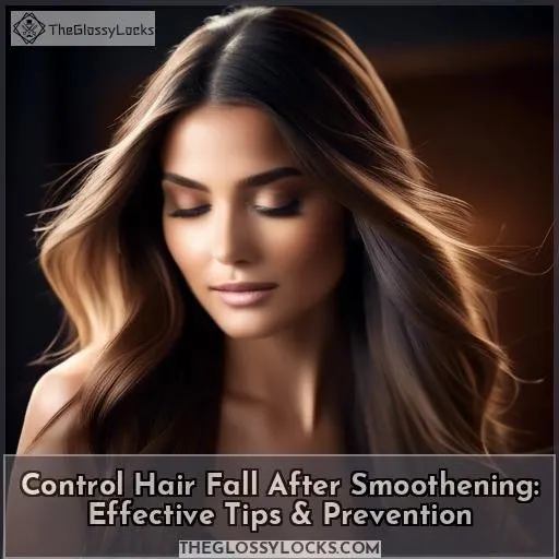 control hair fall after smoothening treatment
