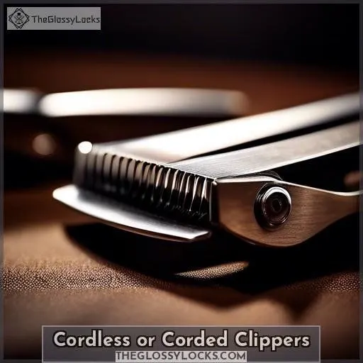 Cordless or Corded Clippers