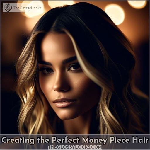 Creating the Perfect Money Piece Hair