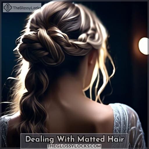Dealing With Matted Hair Dealing With Matted Hair