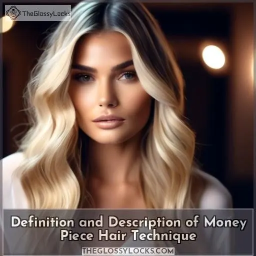 Definition and Description of Money Piece Hair Technique