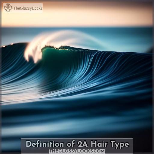Definition of 2A Hair Type