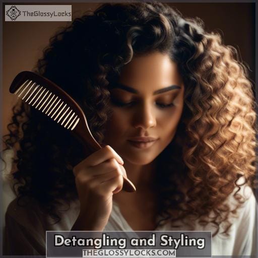 Detangling and Styling Detangling and Styling
