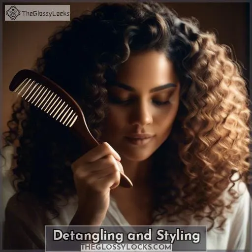 Detangling and Styling