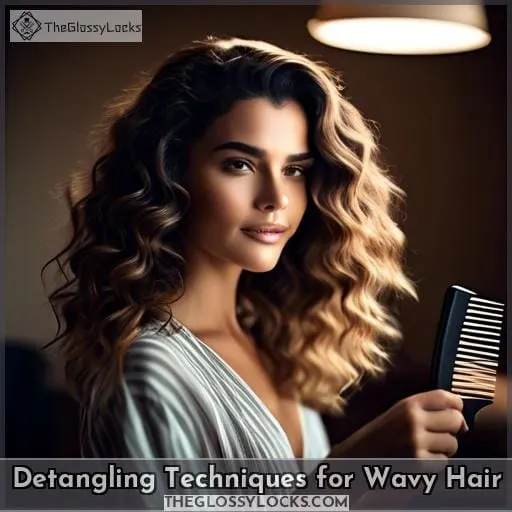 Detangling Techniques for Wavy Hair