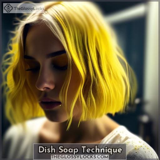 Dish Soap Technique
