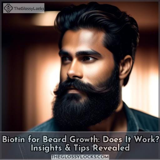 does biotin help beard grow