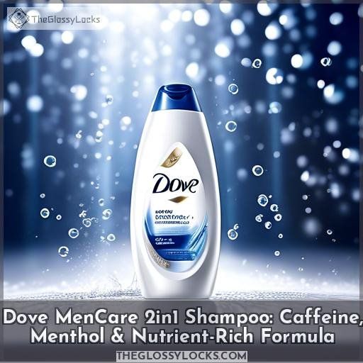Dove MenCare 2in1 shampoo
