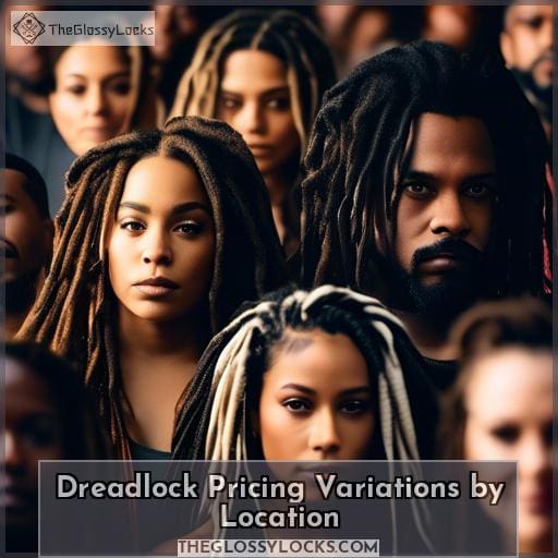 Dreadlock Pricing Variations by Location