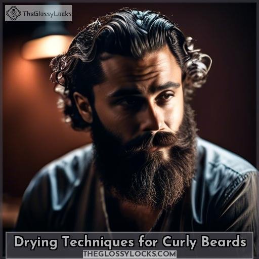 Drying Techniques for Curly Beards