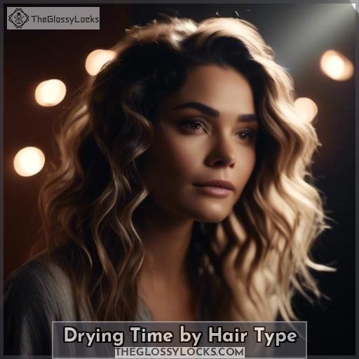 Drying Time by Hair Type
